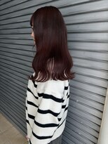 ロックス バイ マグ 松本(rocks BY MAG)&nbsp;ピンクグレープフルーツ透明感抜群こなれ大人可愛いピンクへア