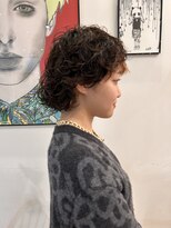 ルッツ(Lutz. hair design)&nbsp;25.4.5レイヤーボブウエーブ[犬山良慈]