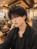 カランエノエル(Calin et Noel)&nbsp;men's/メンズ/フェザーパーマ/シャドウパーマ/センターパート