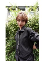 Liora hair【リオラヘアー】【10月上旬NEW OPEN(予定)】 ベージュブラウン/ショートカット/ダメージレスカラー/天神