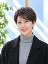 ネイヴスヘアー 福工大駅前店(Neivs Hair)&nbsp;ショートレイヤーボブスタイル