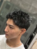 フランクスバーバーリベラルド 横浜(FRANK'S BARBER LIBERALD)&nbsp;MEN’S HAIR/ピンパーマ/テーパーフェード/スパイキーショートU