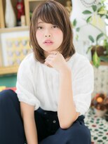 カバーヘア イヴ 戸頭店(COVER HAIR EVE)&nbsp;*EVE戸頭*ツヤ＆まとまり◎前下がり小顔ミディa