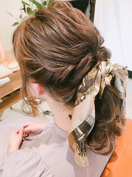 カルム ヘアー エコル(Calm hair ekolu) ヘアアレンジ