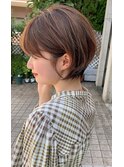 【Gigi 代々木】 ラフで大人可愛い ショートボブスタイル