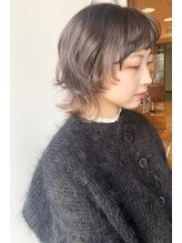 【マッシュウルフ×インナーカラー】