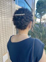 バイブアンドアネックス(VIBE & ANNEX)&nbsp;ボブの首元スッキリ！！アップスタイル☆