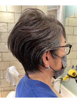 レンジシキチジョウジ (RENJISHI KICHIJOJI) 毛流れのかっこいい外国人風ショート【RENJISHI 】