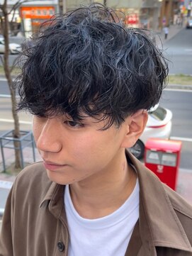 ラボー ノースプラザ店(LA'BO) BTS風シャドウパーマ
