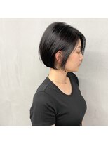 タグ(#tag)&nbsp;#ミニボブ×アッシュブラック