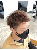 かきあげショート×ツイストパーマ[倉敷][岡山][ハイライト]