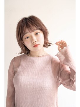 ジュール 新宿三丁目(Joule) ミディアムヘア/ショコラベージュ/ボブルフ/新宿