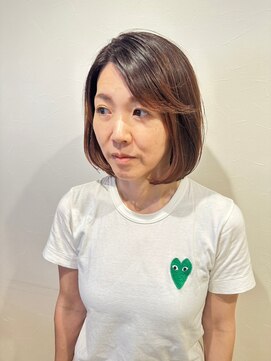 モクベル(mokbell) 艶髪ボブスタイル
