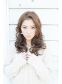 インナーグレージュ/マチルダボブ/前髪/ピンクベージュ/幡ヶ谷