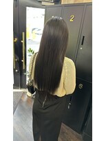 カットツー(Cut2)&nbsp;シールエクステで艶ロング