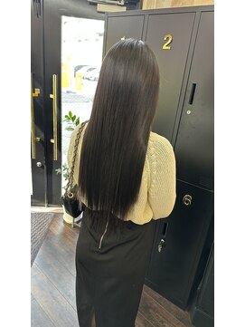 カットツー(Cut2) シールエクステで艶ロング