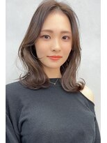 ヘアーサロン ロージー 北上本通り店(Rosy)&nbsp;ふんわりカールくびれミディ外はねスタイル