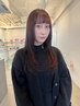 【透明感】カット＋ブリーチなしWカラー ￥18700