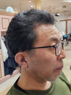 アポロカットステージ 相模大野店 アップバング/ツーブロックマッシュ<理容室>[メンズ/相模大野]