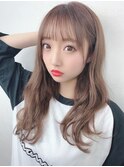 【ブリーチ1回】ミルキーベージュ＋小顔前髪　＊Lilme＊