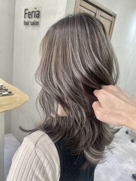 フェリア 渋谷(Feria) 【Feria渋谷】柔らかベージュ/ハイライト/くすみベージュ