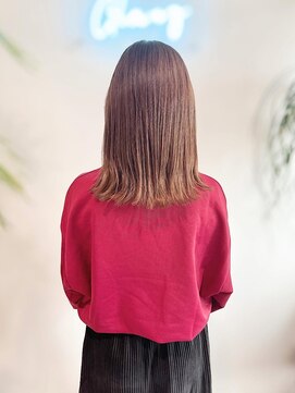 グランツ(GLANZ) 透け感スモーキーベージュ