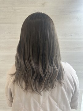 アース 明石店(EARTH) 20代30代ダブルカラーブリーチ立体感グラデーション透明感