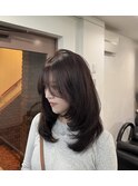 wine red×たっぷりlayer