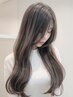【乾燥対策ケア】髪質改善◎ 美髪補正カラー&髪質改善TR＋カット￥13900