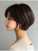 大人可愛いショートヘア/インナーカラー/髪質改善/韓国/ブリーチ