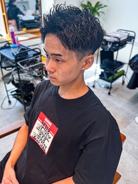 アムレヘアー(amule hair) 【amule hair】無造作パーマ/スパイキーショート/20代