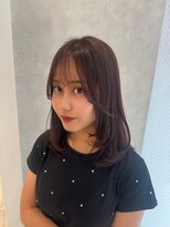 アッシュ 桜木町店(Ash) 横浜桜木町◆ブリーチなし艶カラー×小顔レイヤーカット