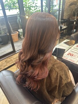 キャラ 池袋本店(CHARA) 【大人気No.1】ピンクのインナーカラーが1番可愛い説♪