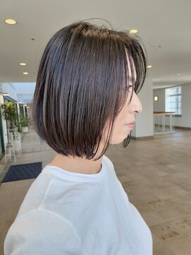 ビュートリアム 神戸(BEAUTRIUM) 前髪長め丸みボブ/ショートカット/ショート/20代/30代/40代