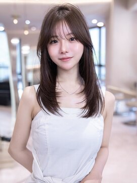 イルハバナ 渋谷(ill HAVANA) 大人ガーリー似合わせカット×ダークアッシュ/顔周りレイヤー