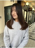 ロング_酸性縮毛矯正_艶髪