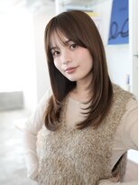 コレクティブワーク 表参道 渋谷(COLLECTIVE WORK)&nbsp;レイヤーカット 髪質改善  チョコレートカラー  透明感カラー