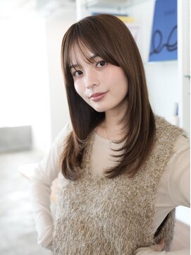 コレクティブワーク 表参道 渋谷(COLLECTIVE WORK) レイヤーカット 髪質改善 チョコレートカラー 透明感カラー