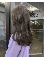 ヘアーアイスカルテット(HAIR ICI QUARTET)&nbsp;透明感グレージュ×韓国風レイヤー