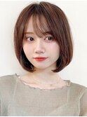 Say.イメチェン顔周りカットレイヤーボブミディアムひし形ボブ