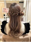 くるみちゃんヘアアレンジ