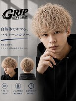 グリップ 池袋店(GRIP) メンズサロン池袋駅/センターパート/ツイストスパイラルパーマ