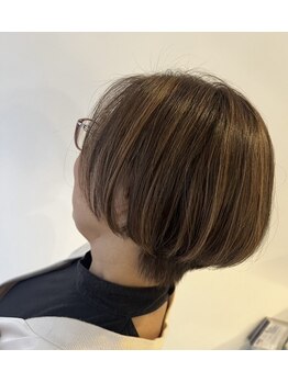オンリー ヘア(ONLY HAIR)の写真/輝く大人女性へ!白髪ぼかしハイライトで白髪の悩みを魅力に変える多彩なスタイルへ☆