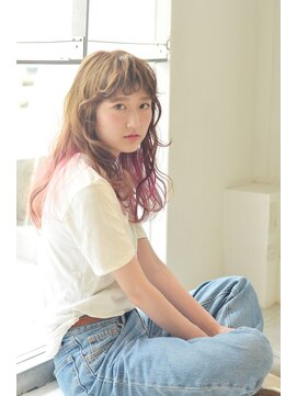 コイ(coii) ☆ビビッドなピンクのインナーカラー☆【coii】