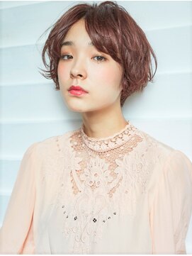 ラレイ(Lalei) 【La lei】とろみセンターパート×無造作マッシュショート