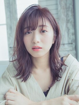 ミシェル(Michel) 暗髪色っぽセミディ【ミシェル/柏】