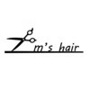 エムズヘアー(M's hair)のお店ロゴ