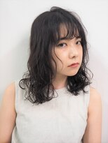 フェリチタ ひばりヶ丘(FELICITA)&nbsp;抜け感カールで魅せるチャコールヘア