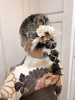 クロップ エス 湘南辻堂(crop es) crop es湘南辻堂 yuuka☆卒業式ヘア ポニーテール