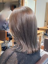 ネイヴィル オモテサンドウ(navile omotesando)&nbsp;＊ブリーチなし柔らかグレージュ＊